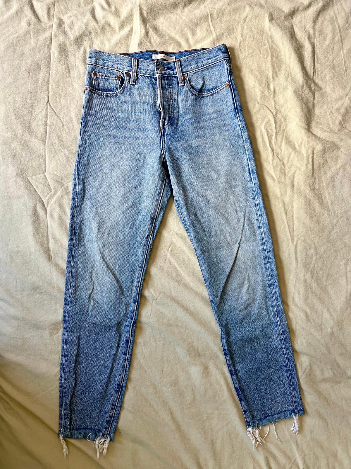 Photo of Jeans Levi's Wedgie bleu clair