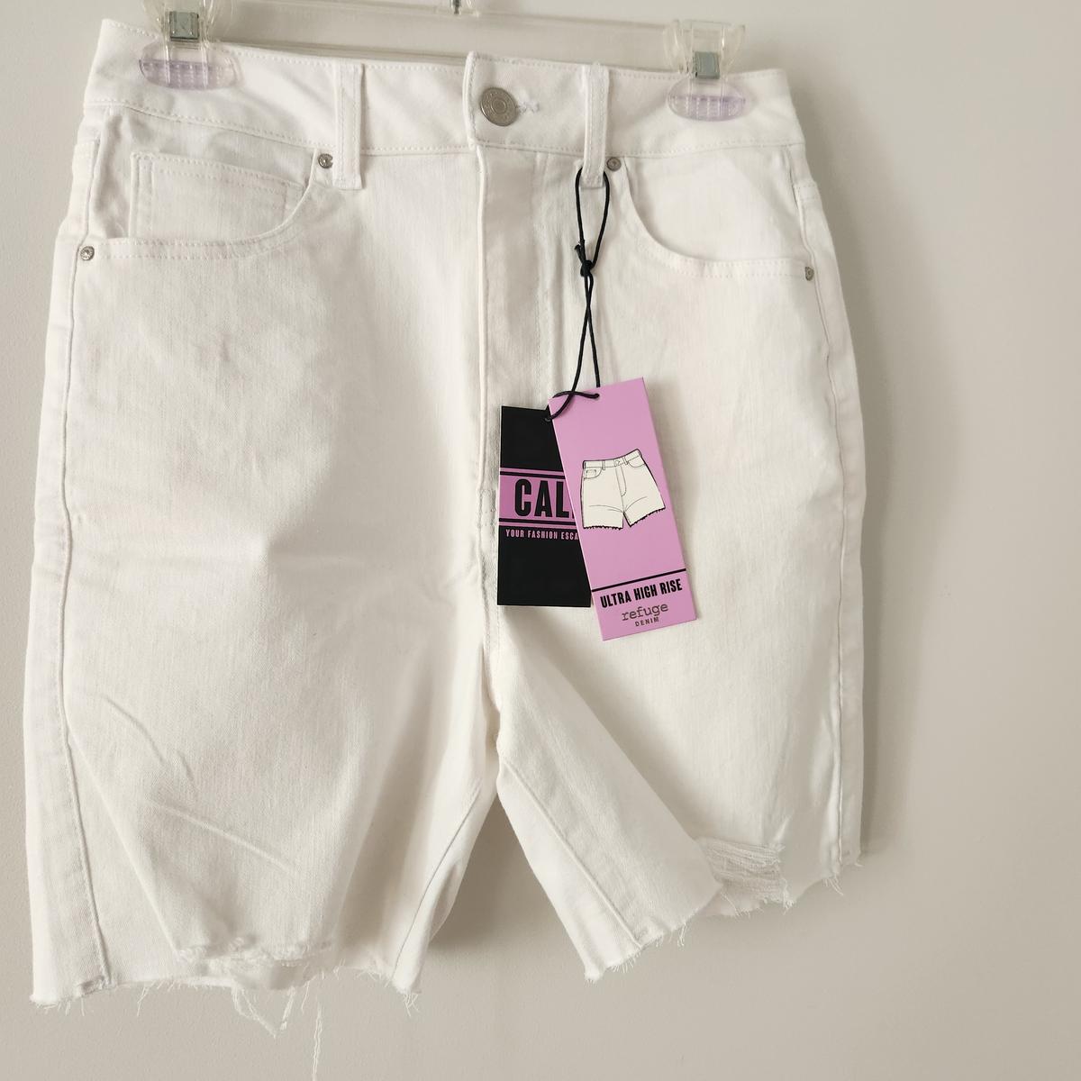 Photo of Short jeans taille haute