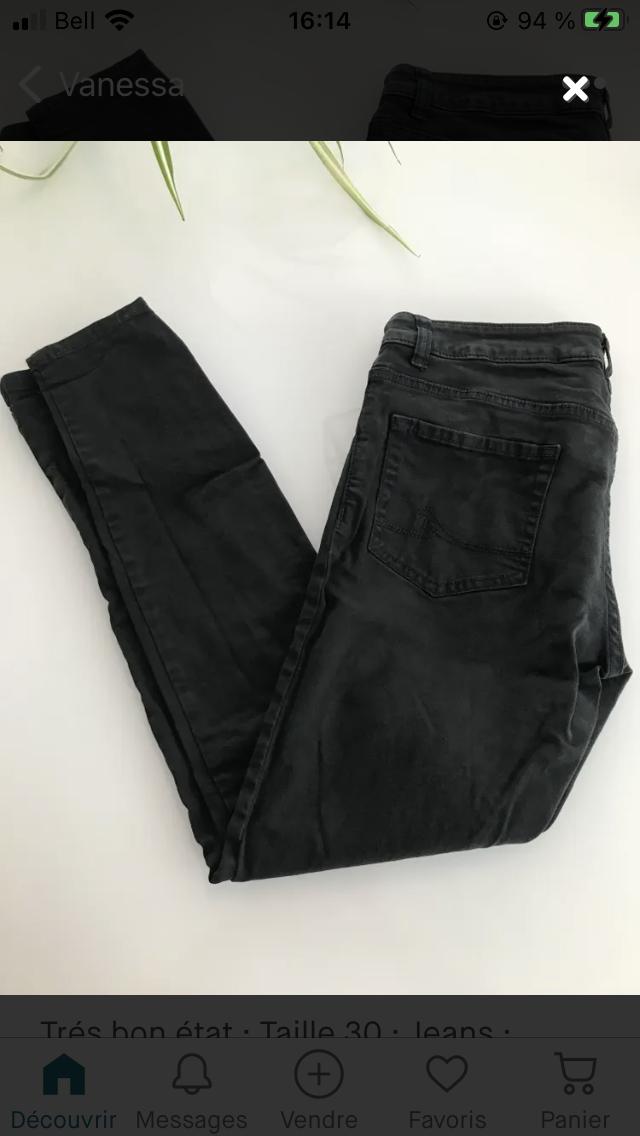 Photo of Jeans skinny noir