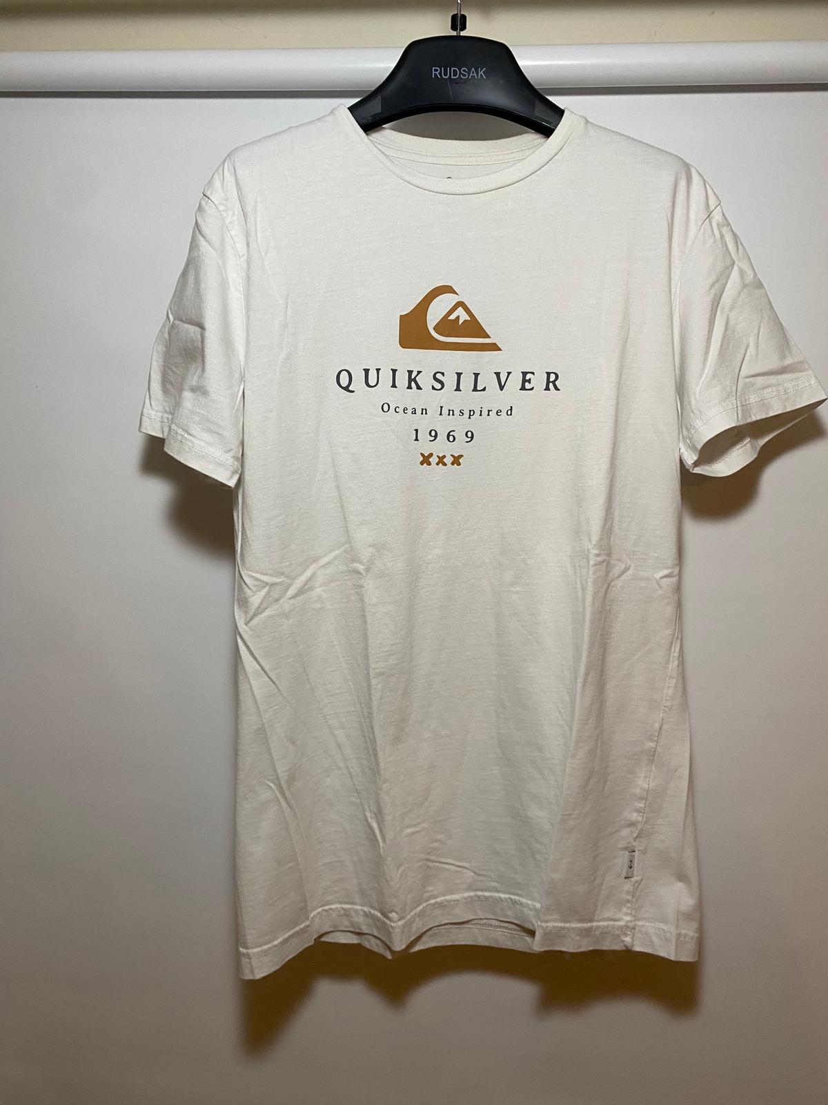 Photo of Tee-shirt Quiksilver Manches Courtes Blanc